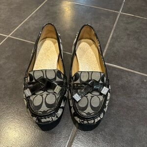 Coach loafers - size 8